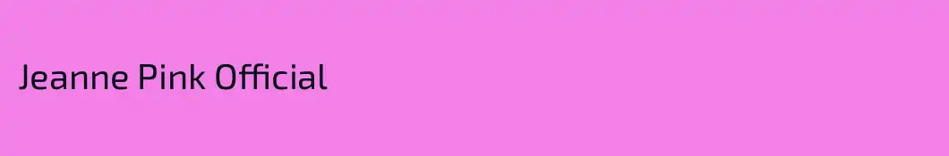 Jeanne Pink Official 